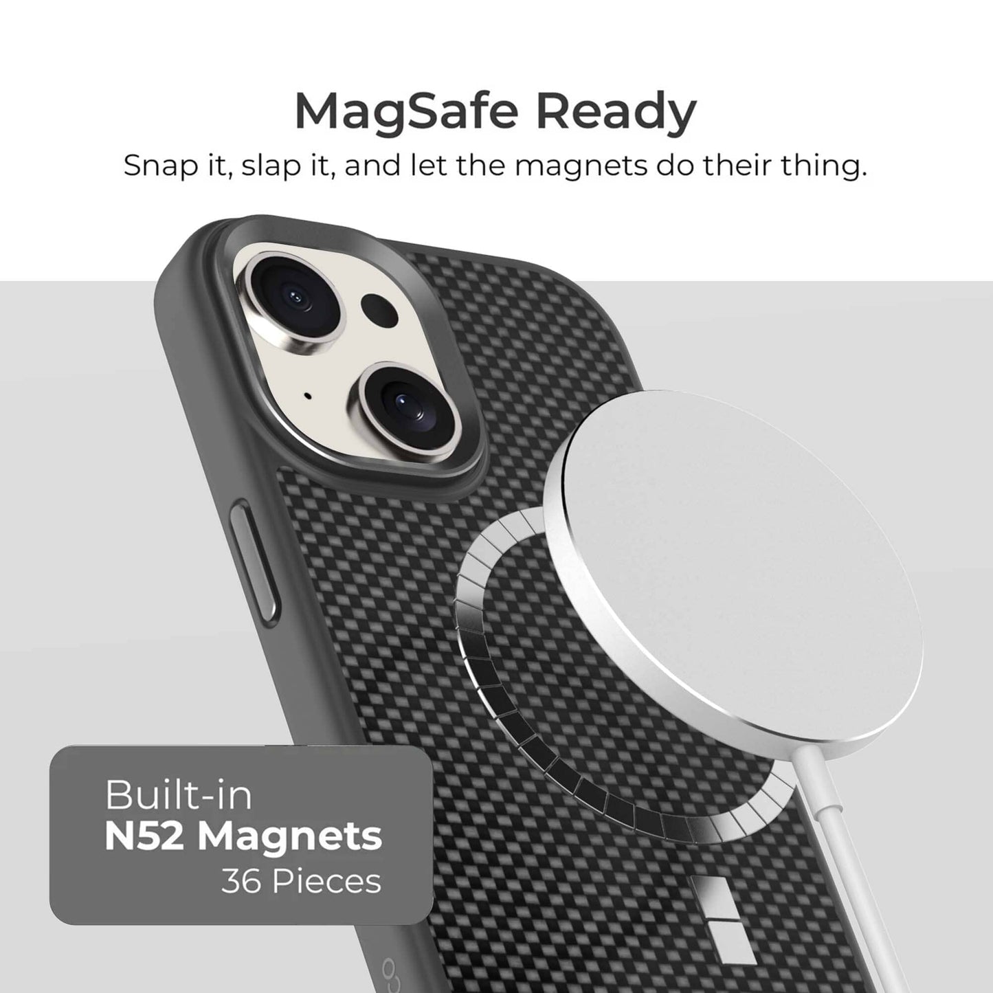 iPhone 15 Aramid Fiber Weave Pattern Case - Misc image 12