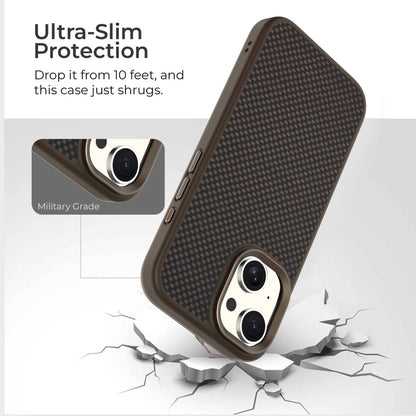 iPhone 15 Aramid Fiber Weave Pattern Case - Misc image 5