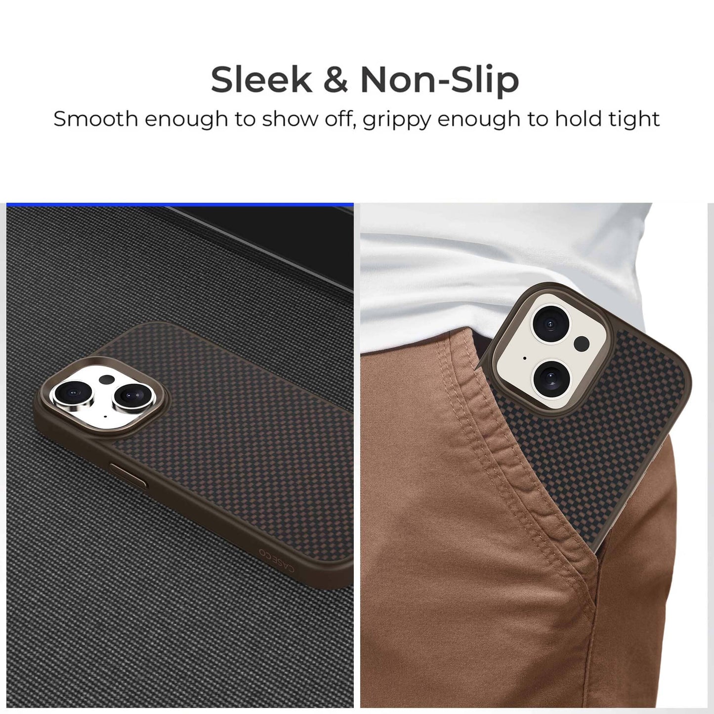 iPhone 15 Aramid Fiber Weave Pattern Case - Misc image 6