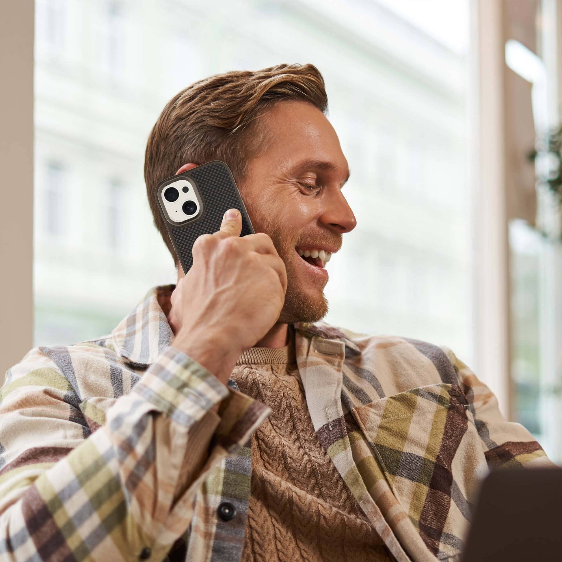 iPhone 15 Aramid Fiber Weave Pattern Case - Misc image 8