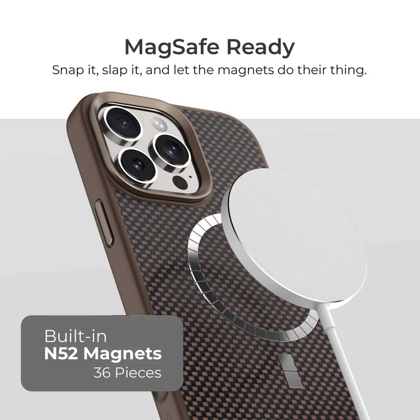 iPhone 16 Pro Aramid Fiber Weave Pattern Case - Misc image 4