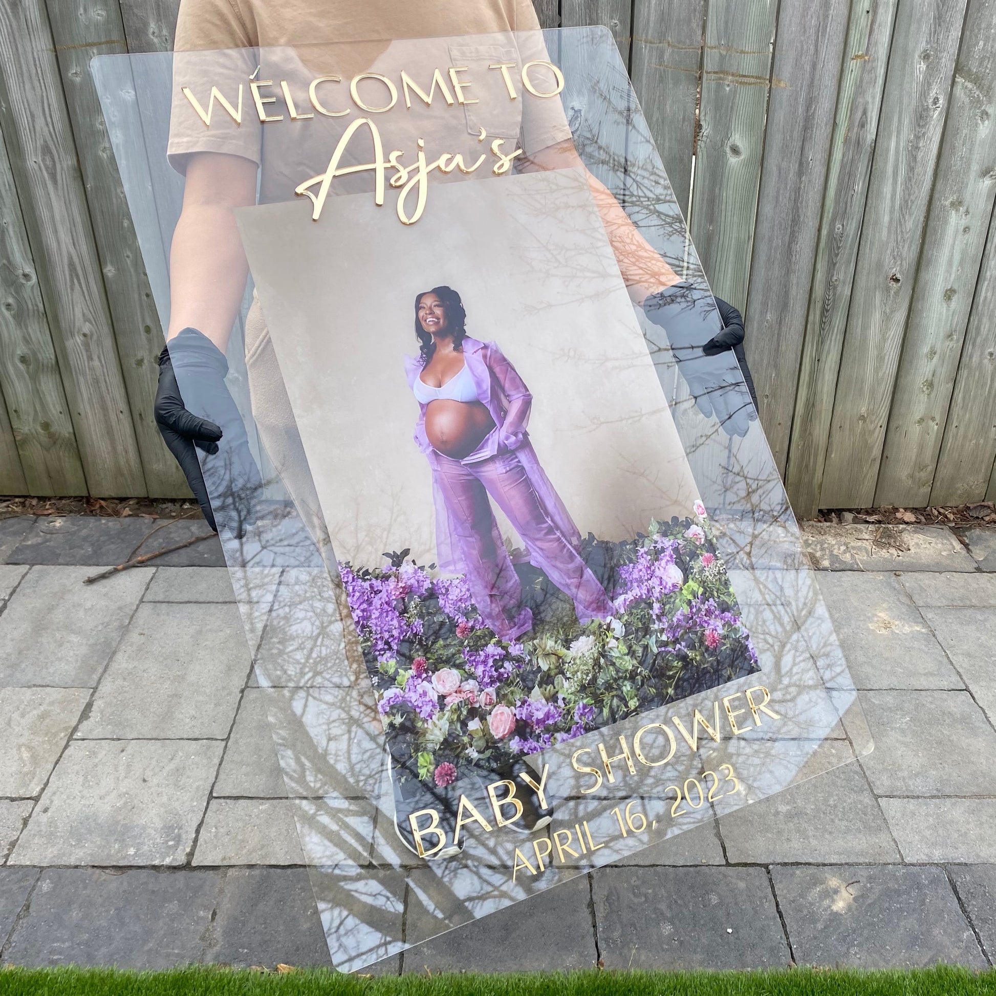 Baby Shower Photo Plaque - Home Decor image 7