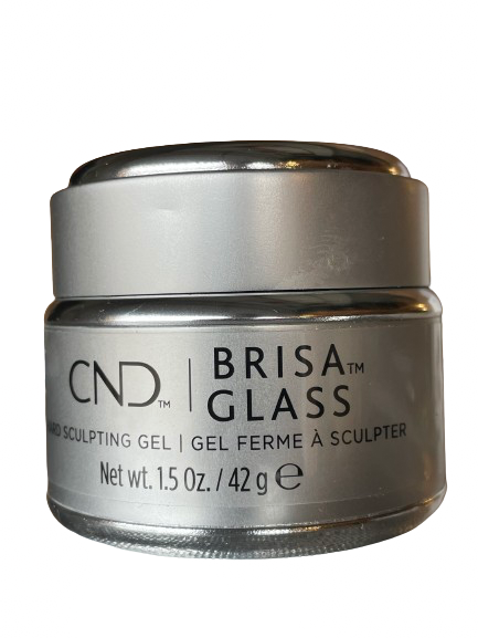CND Brisa UV Sculpting Gel - Glass Verre CRYSTAL Sheer | Net wt 42g or 1.5Oz | - Kitchen & Dining image 1