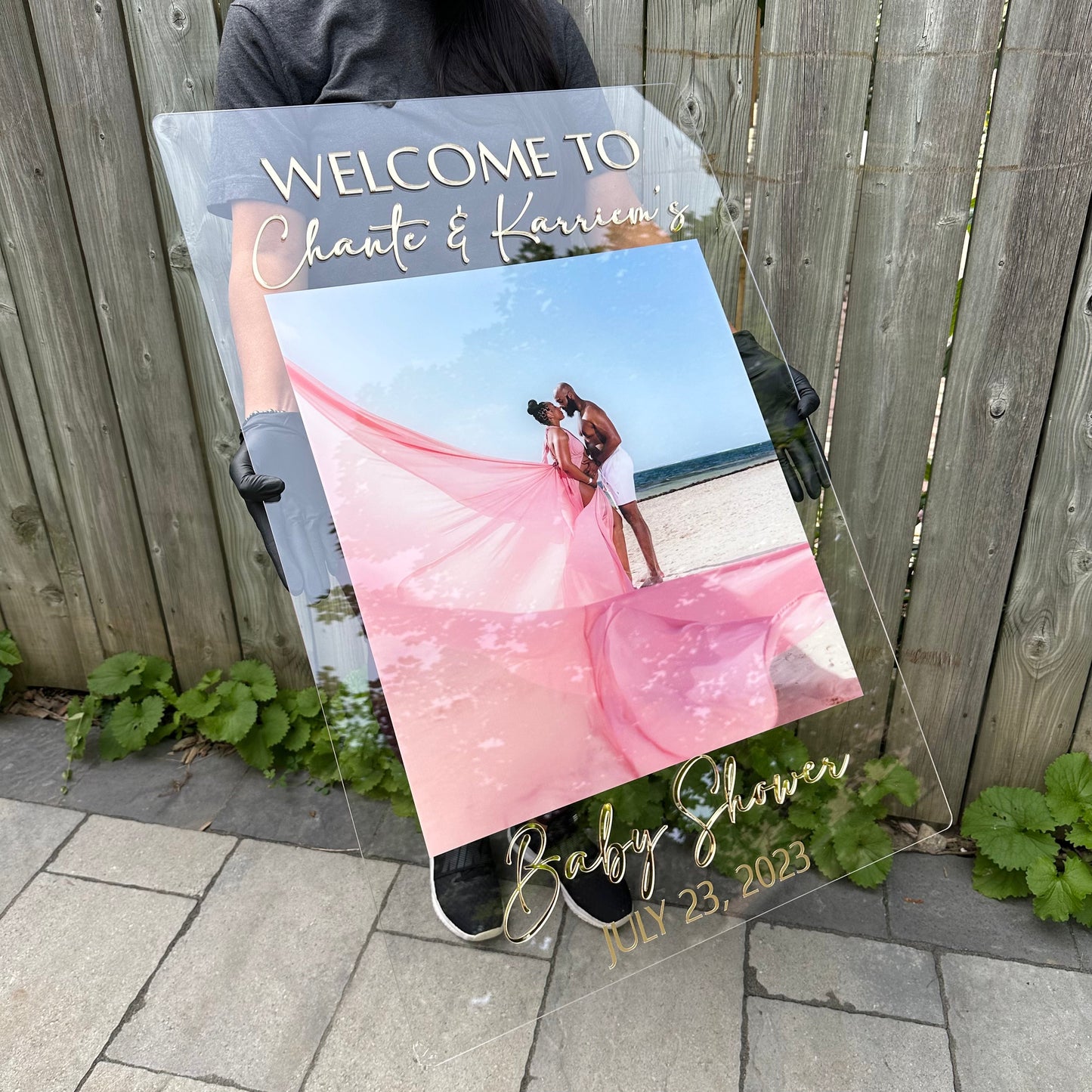 Baby Shower Photo Plaque - Home Decor image 10