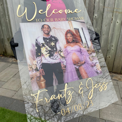 Baby Shower Photo Plaque - Home Decor image 8