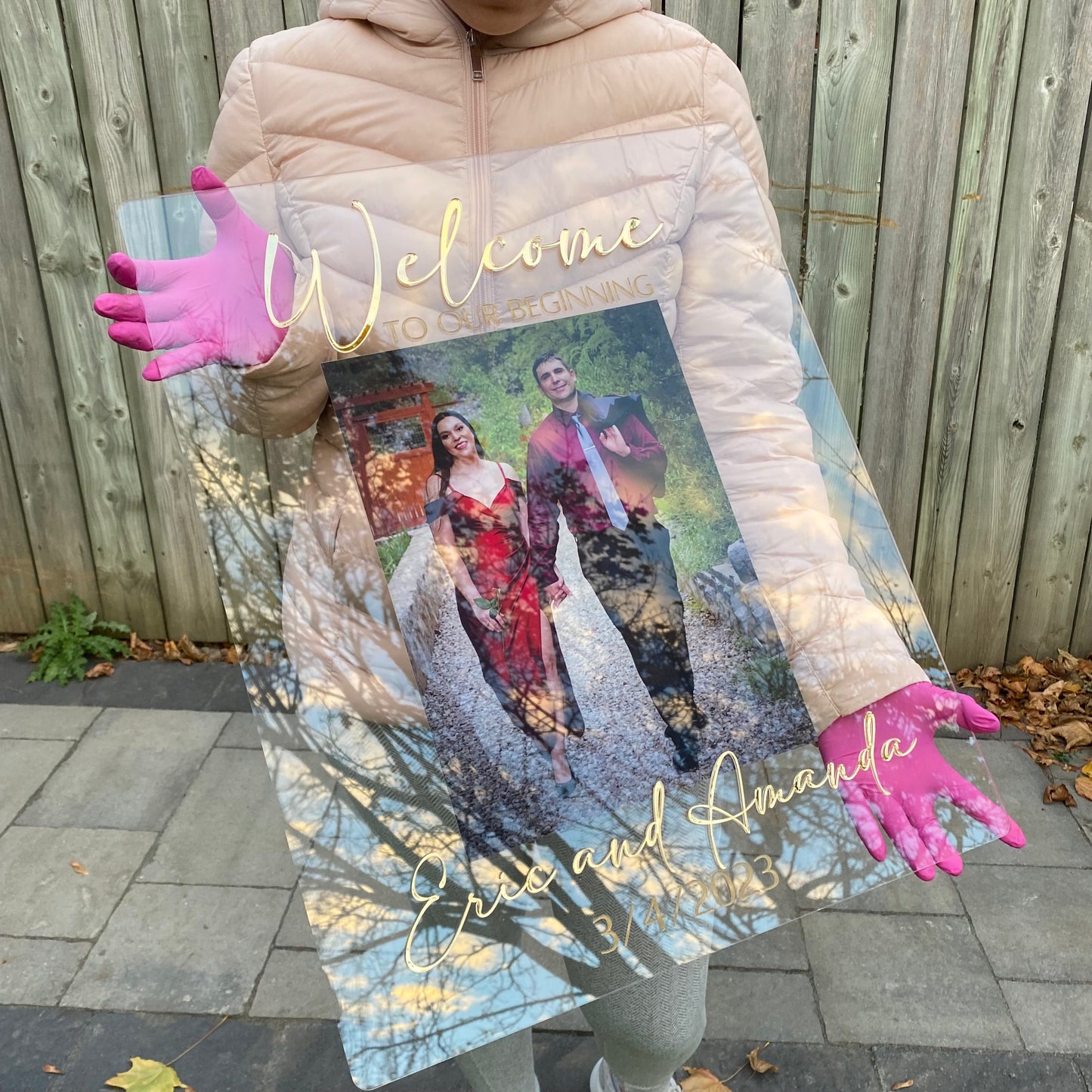 Photo Wedding Welcome Sign - Home Decor image 19