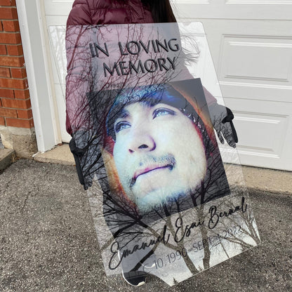 In Loving Memory Photo  Acrylic Plaque - Accessories image 7