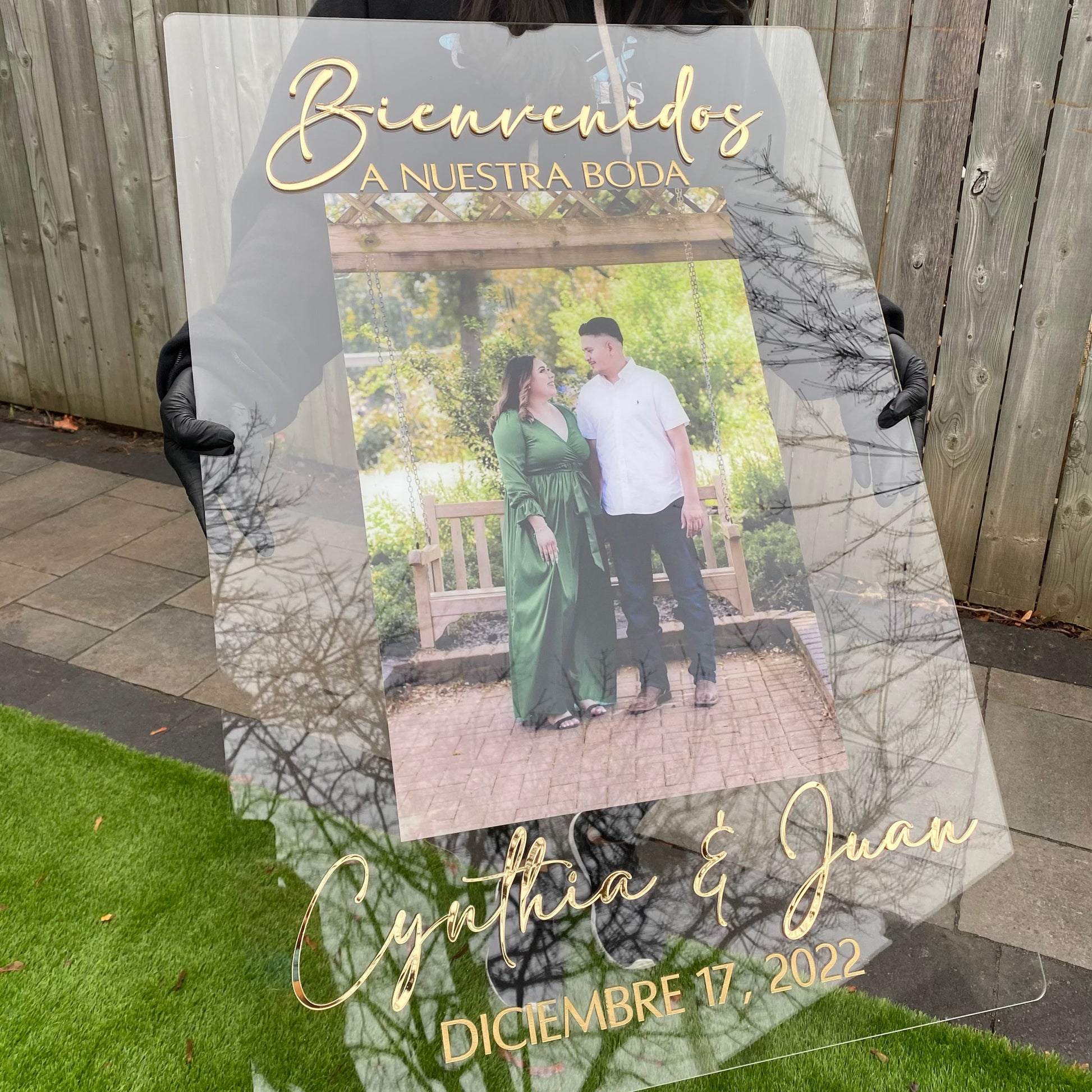 Photo Wedding Welcome Sign - Home Decor image 17