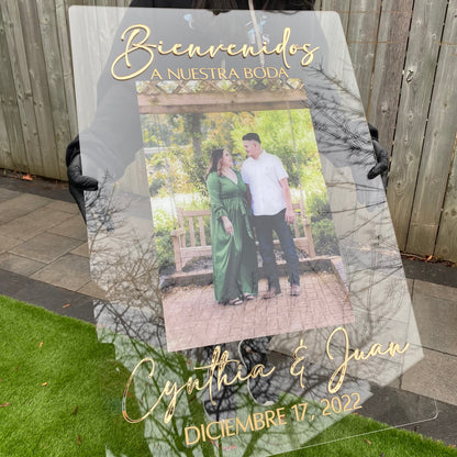 Photo Wedding Welcome Sign - Home Decor image 17