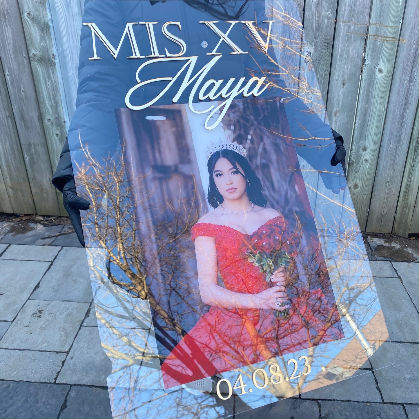 Welcome Sign for Sweet 16 or Quinceañera - Home Decor image 1