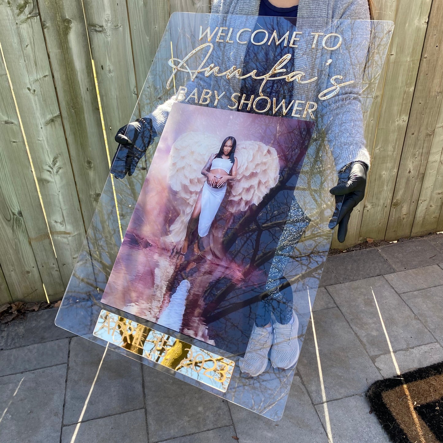 Baby Shower Photo Plaque - Home Decor image 9