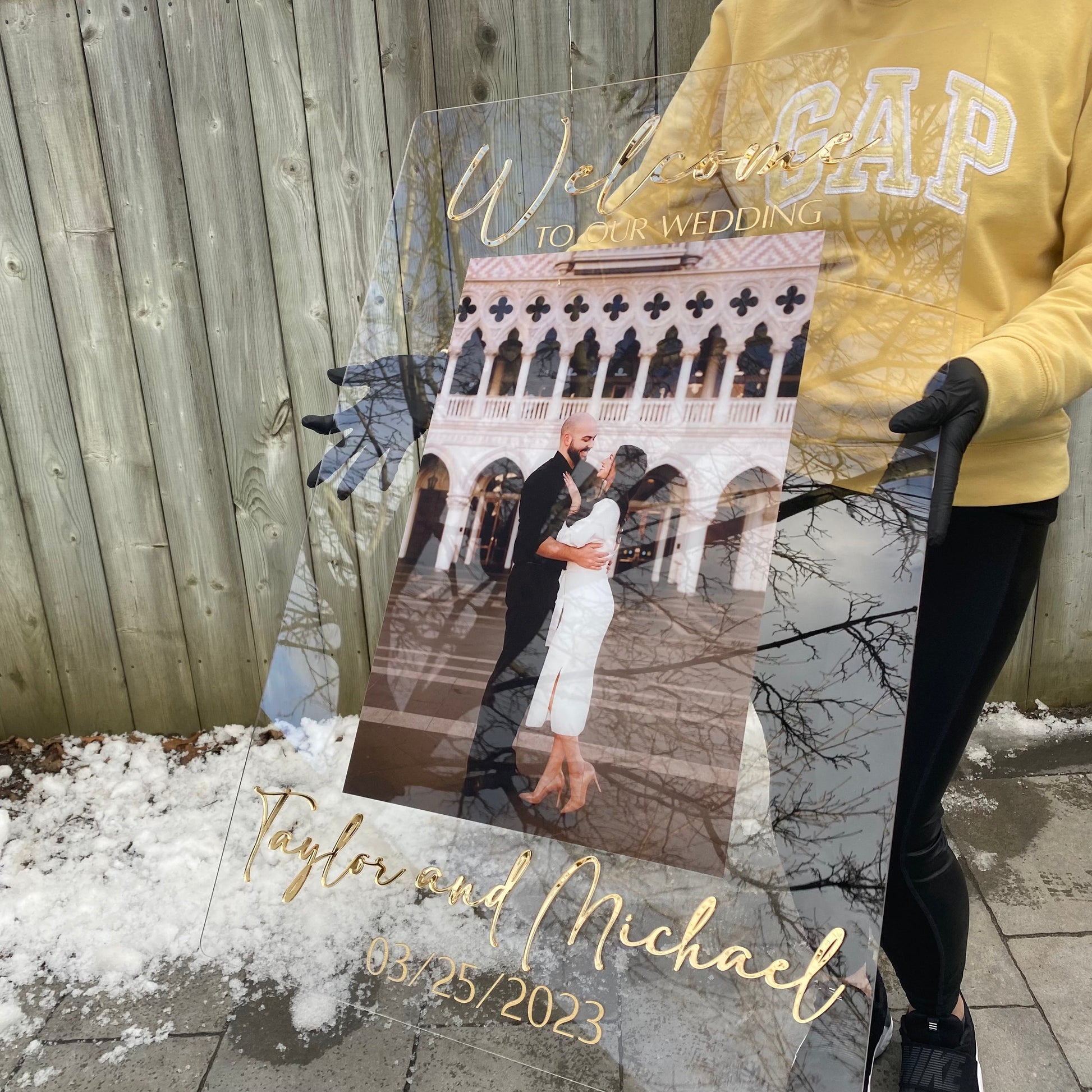 Photo Wedding Welcome Sign - Home Decor image 20