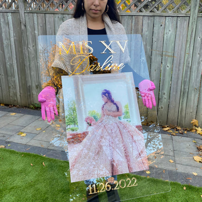 Welcome Sign for Sweet 16 or Quinceañera - Home Decor image 6