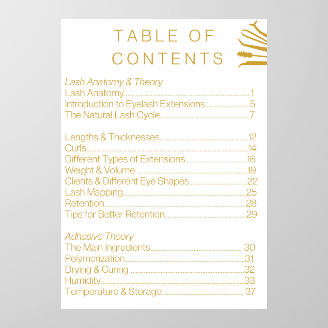 Lash Extension E-Book & Vendor List: The Ultimate Guide to the Lash Industry - Accessories image 4