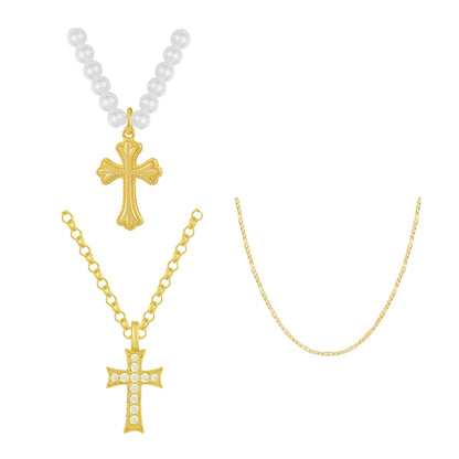 It Girl Trinity Bundle: 3 Piece Necklace Set - Misc image 2