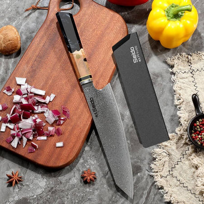 Kiritsuke Damascus Japanese Chef Knife - Misc image 4