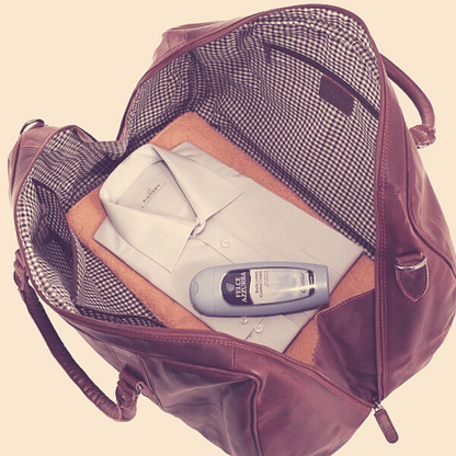 Leather Overnight Travel Bag Victoria - Sandal - Accessories image 7