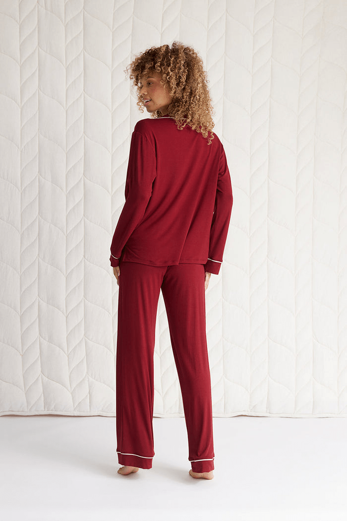 Long Sleeve Button-Down Pajama Set - Misc image 6