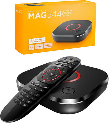 MAG 544w3 Linux 4.9 Set-Top Box, Amlogic S905Y4 Chipset, 1 GB DDR4 RAM, 4 GB Flash Memory, 4K HDR Video, Dolby Digital Plus and Dual-Band 2.4G/5G 2T2R ac WiFi - Gadgets image 5