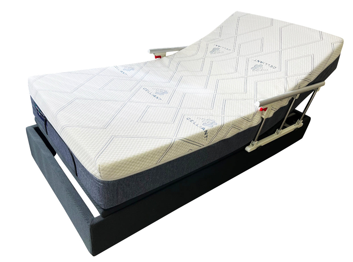 NSC Medical NanoSleep Adjustable Bed System with Twin XL Mattress - Bedding image 7