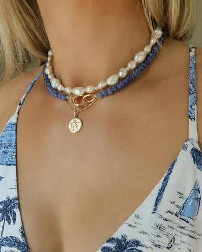 Nantucket Blue Gemstone Necklace - Misc image 2