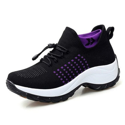 Ortho Stretch Cushion Shoes - Black Purple - Misc image 8
