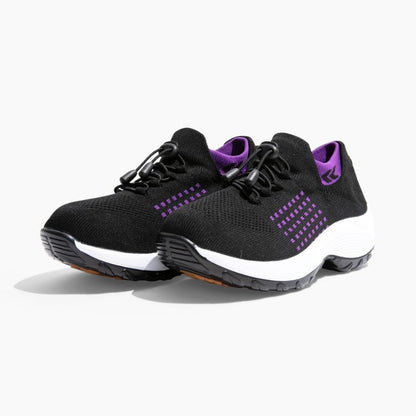 Ortho Stretch Cushion Shoes - Black Purple - Misc image 7