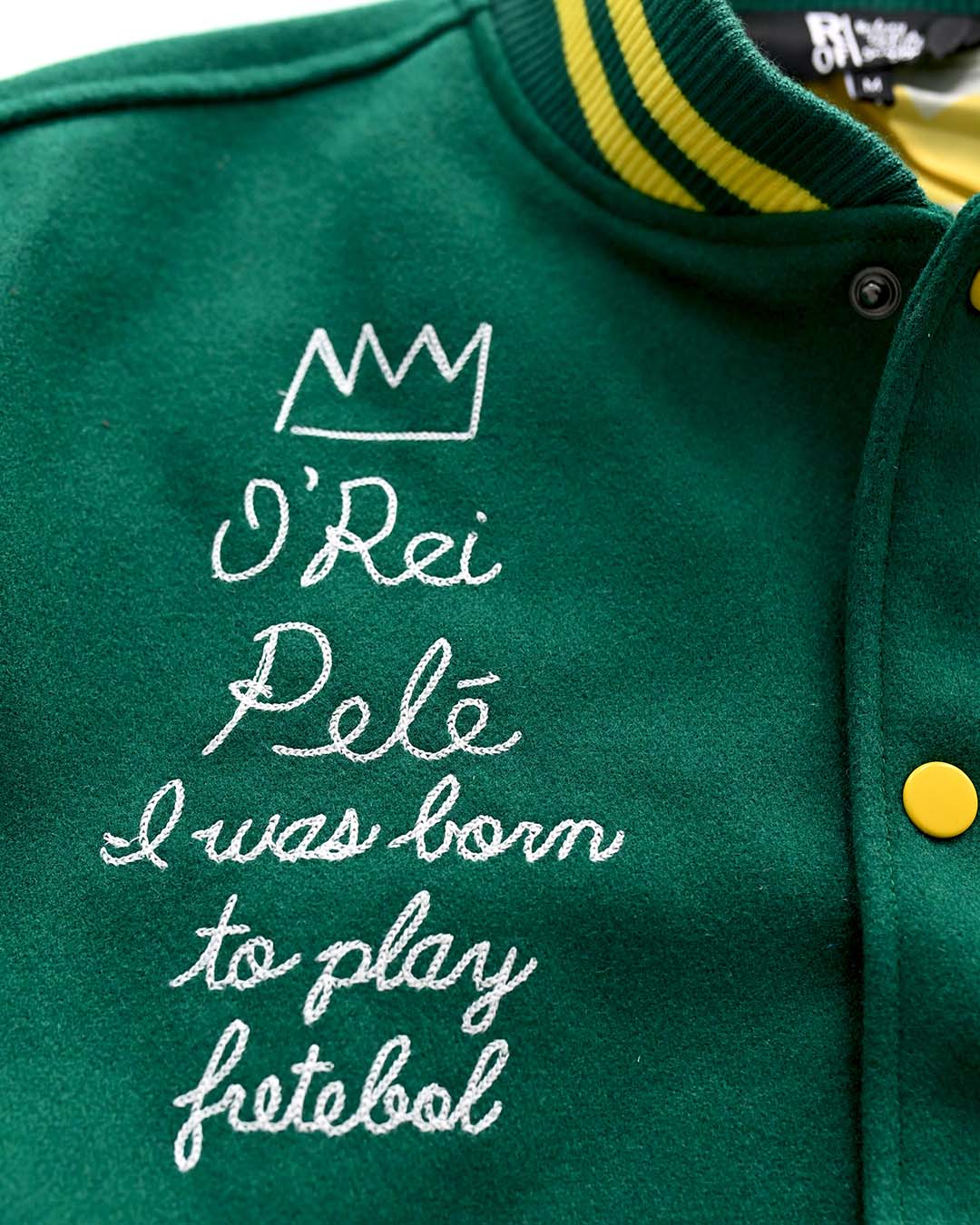 Pelé #10 Brasil Melton Jacket - Misc image 4