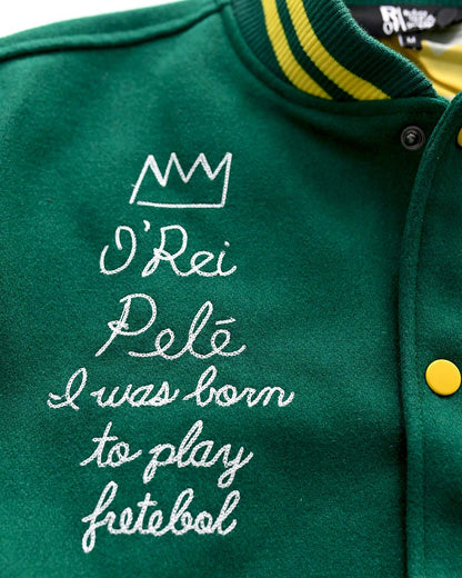 Pelé #10 Brasil Melton Jacket - Misc image 4
