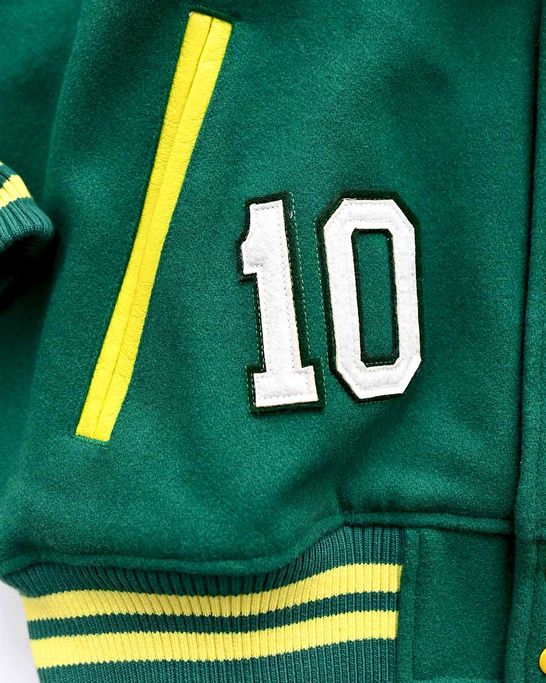 Pelé #10 Brasil Melton Jacket - Misc image 7