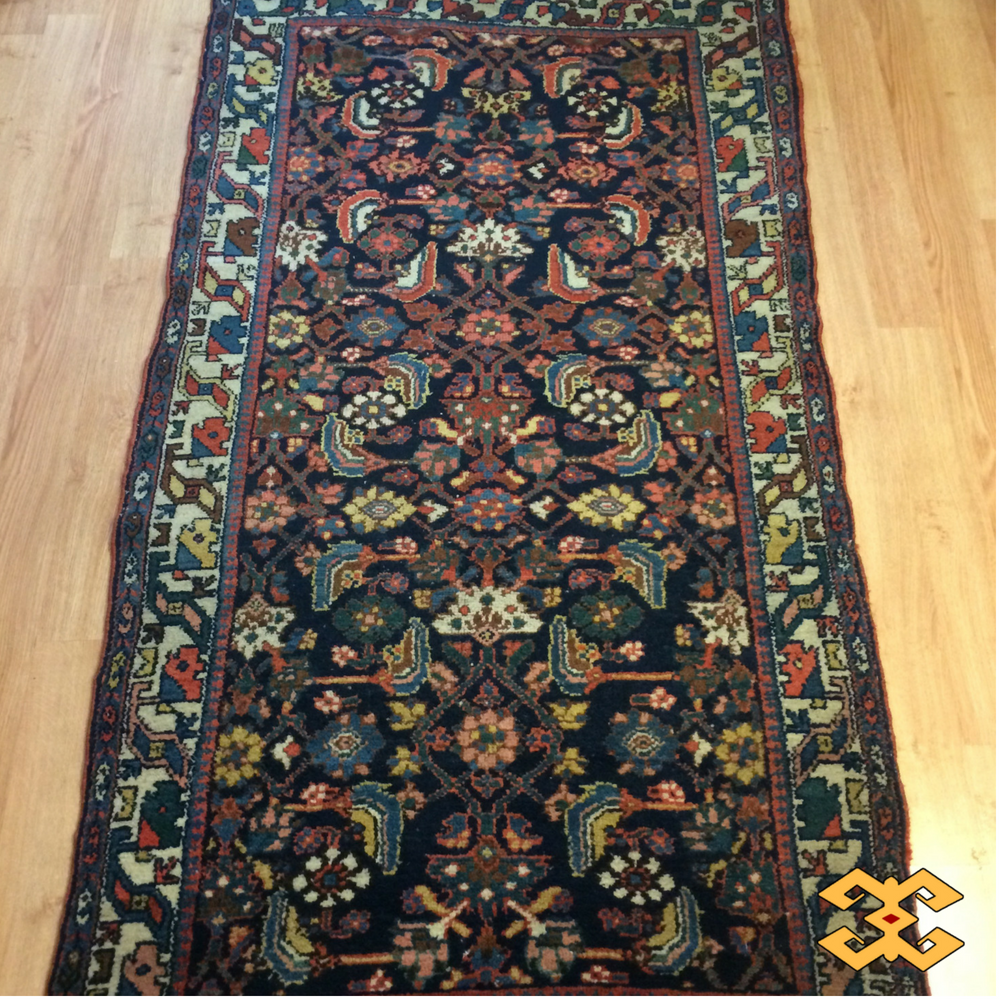 Persian Rug Bahktiari 3'3" x 6'1" - Beauty image 1