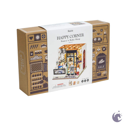 Emily's Flower Shop | Robotime DG145 DIY 1:24 Dollhouse Miniatures Kit - Furniture image 8