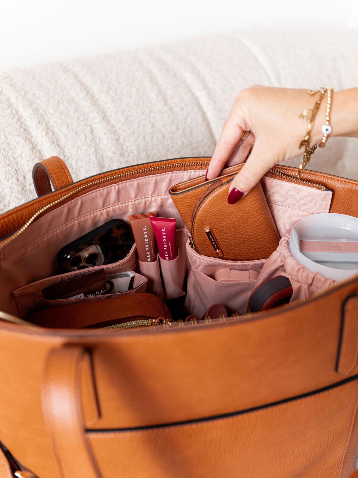 Go-Getter Tote Cognac - Misc image 12