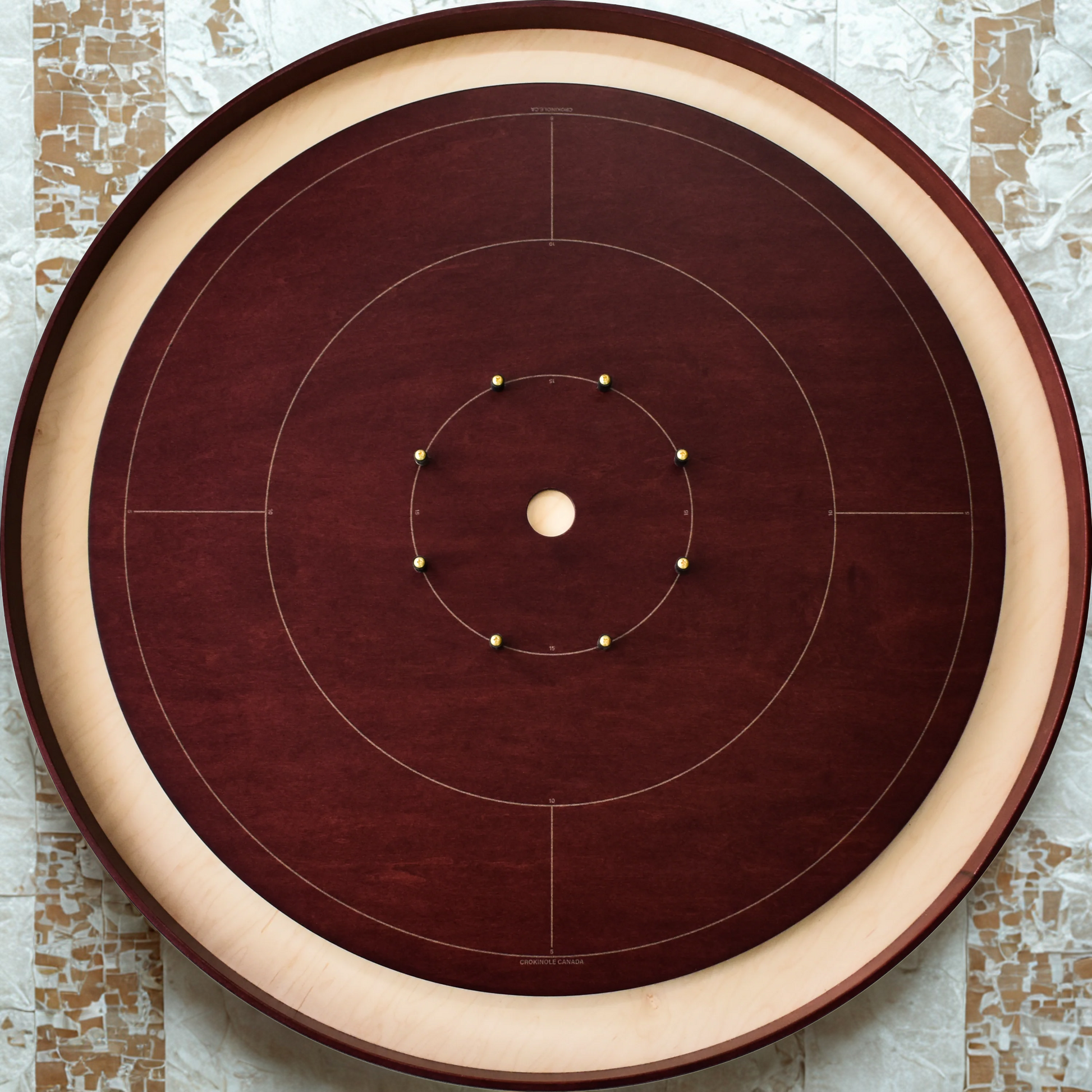 The Red Maple by Crokinole Canada - Tournament Crokinole Board Game Set - Meets NCA Standards - Misc image 2