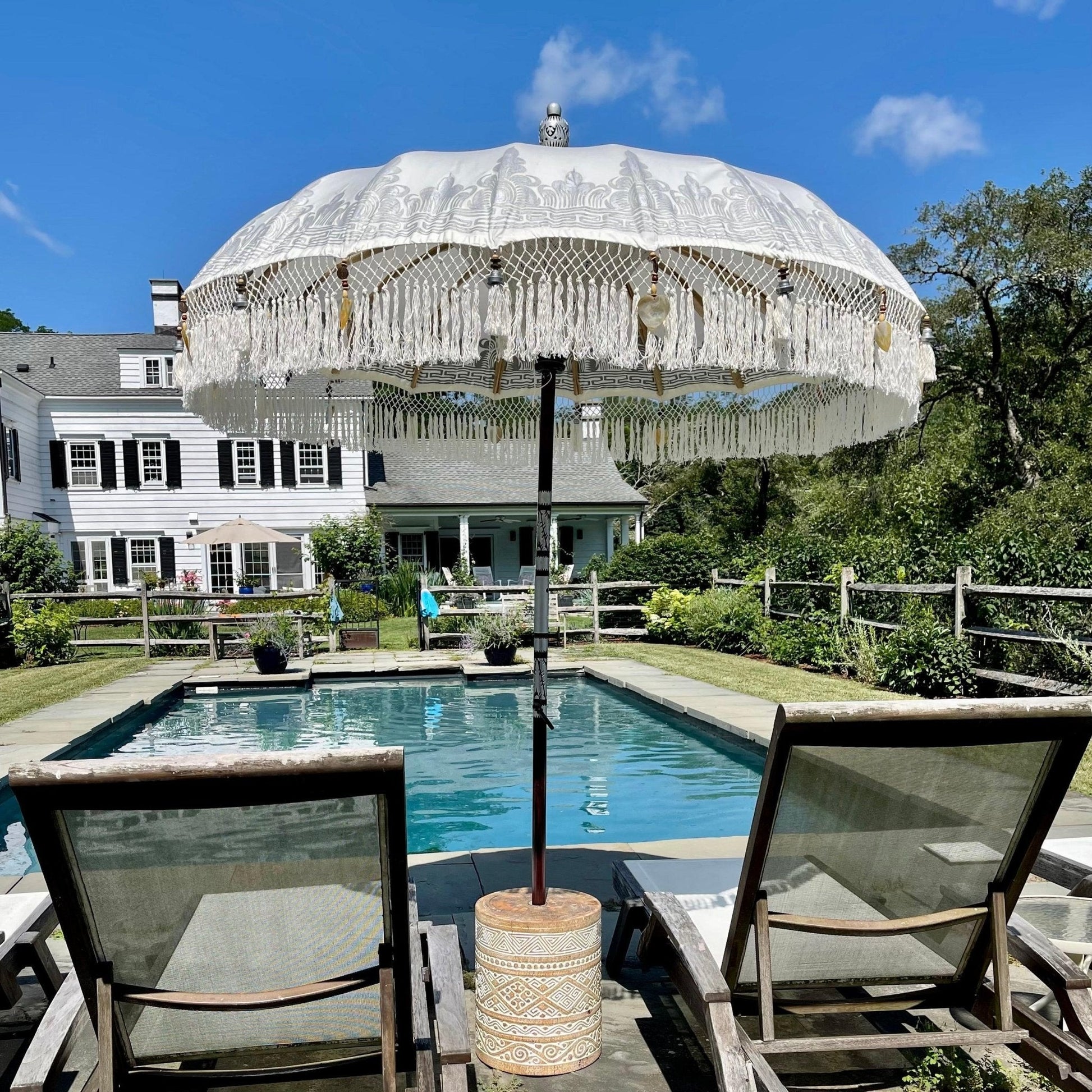 White Cloud Parasol - Jewelry image 4