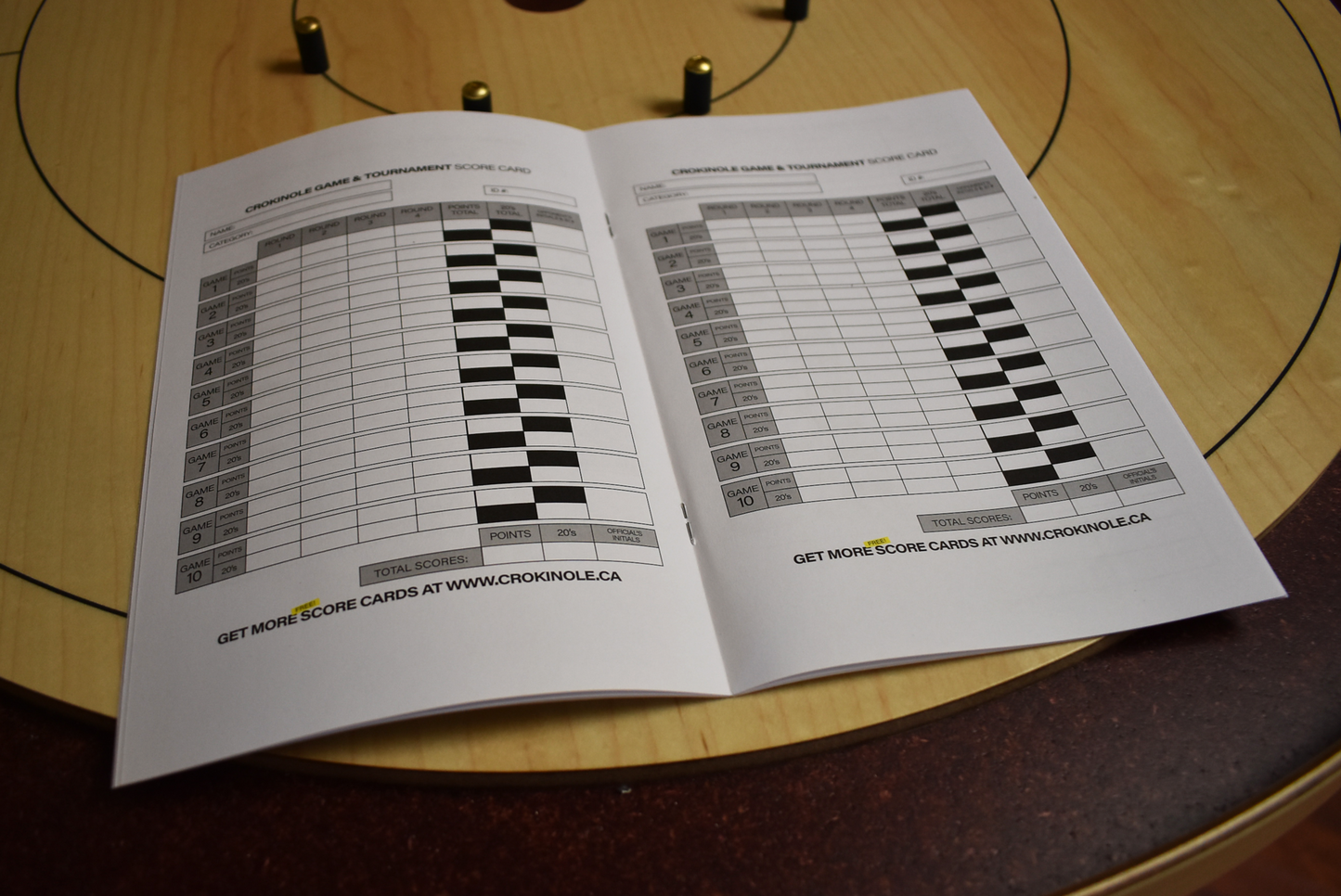 The Red Maple by Crokinole Canada - Tournament Crokinole Board Game Set - Meets NCA Standards - Misc image 13