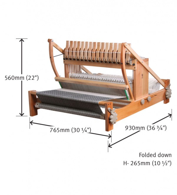 Ashford Table Loom 16 Shaft (with Shuttle Race) - Misc image 2