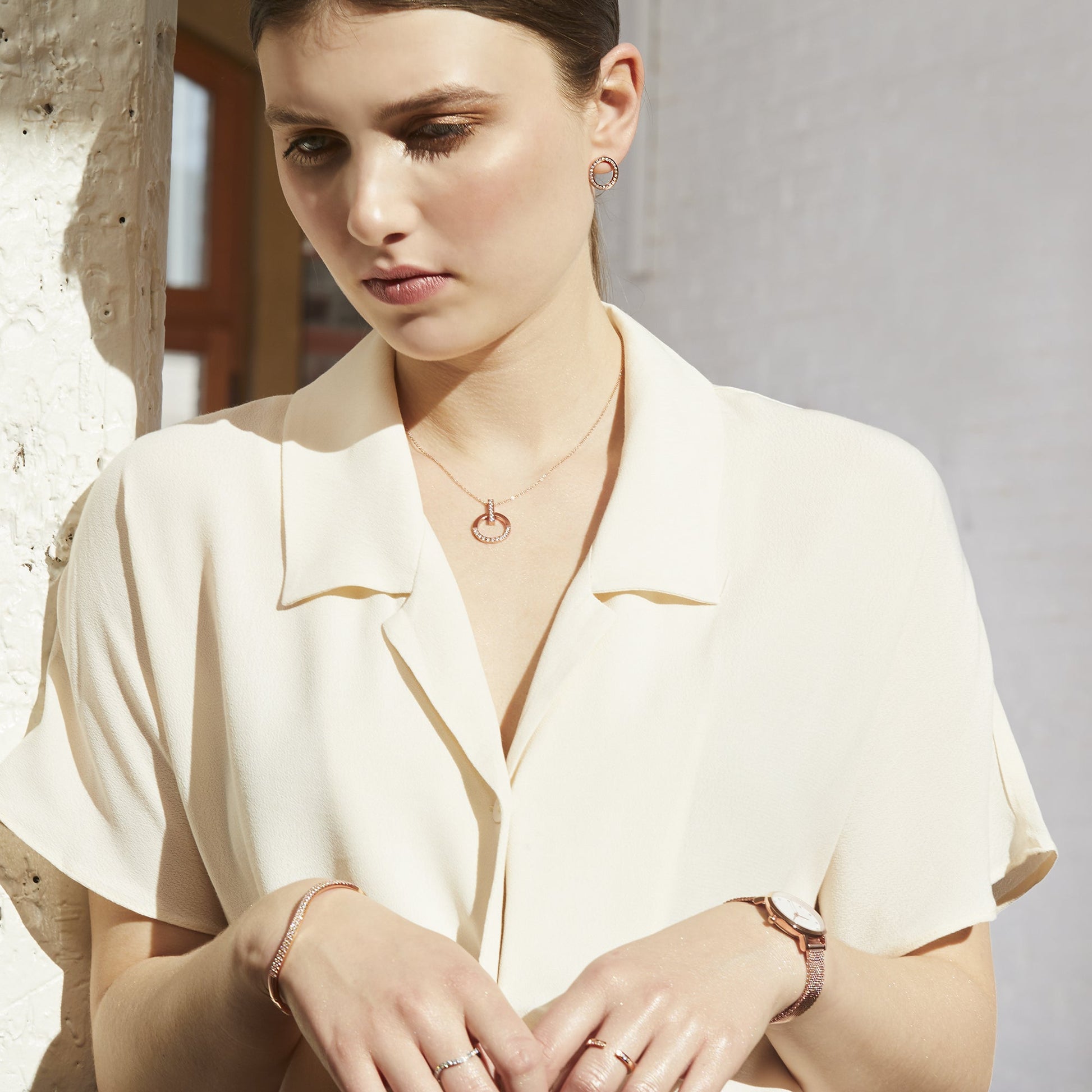 Small stainless steel stones watch - Misc image 4