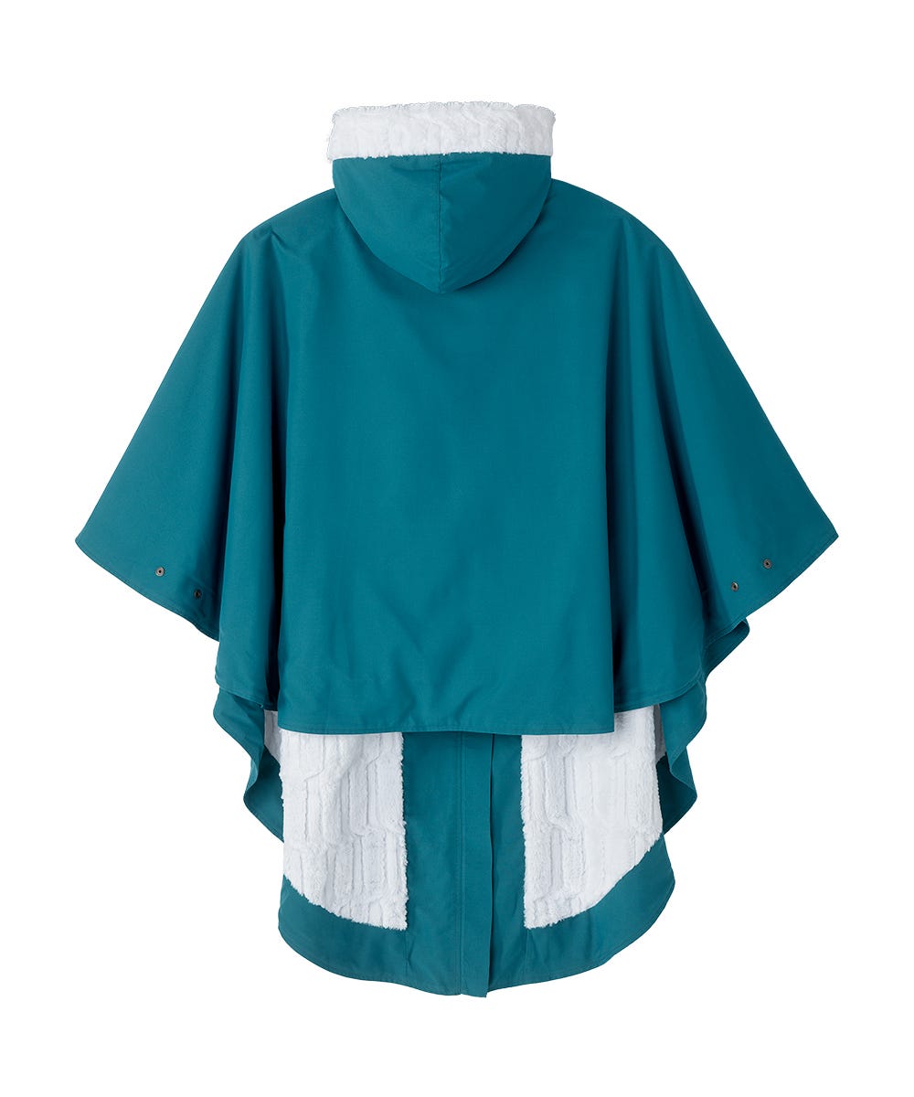 Unisex Luxurious Fur-Lined Winter Wheelchair Cape - Misc image 7