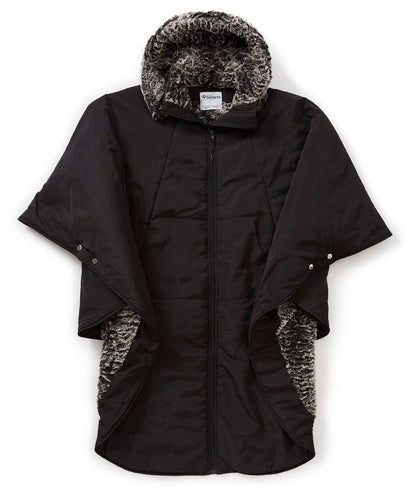 Unisex Luxurious Fur-Lined Winter Wheelchair Cape - Misc image 3