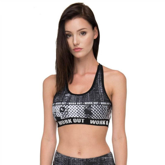 Raster Printing Gray Fitness Suit - Athletic image 1