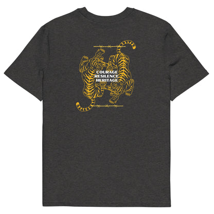 Courage, Resilience and Courage Unisex organic cotton t-shirt - Apparel image 9