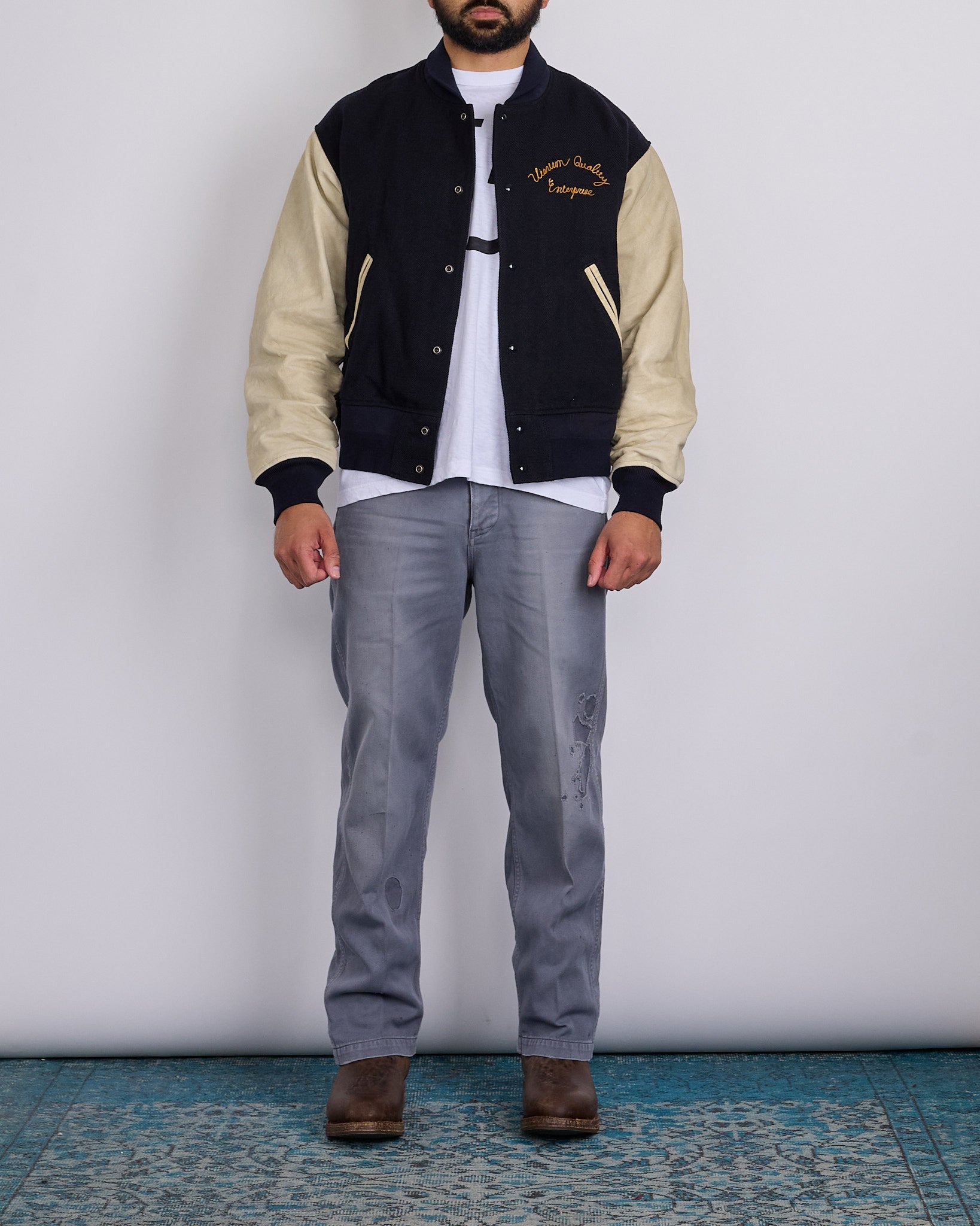 visvim Motors Varsity Blouson Jacket Navy - Misc image 2