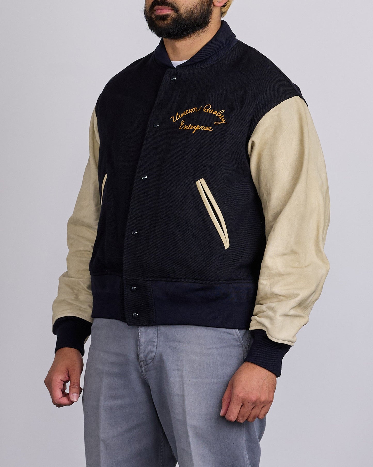 visvim Motors Varsity Blouson Jacket Navy - Misc image 4