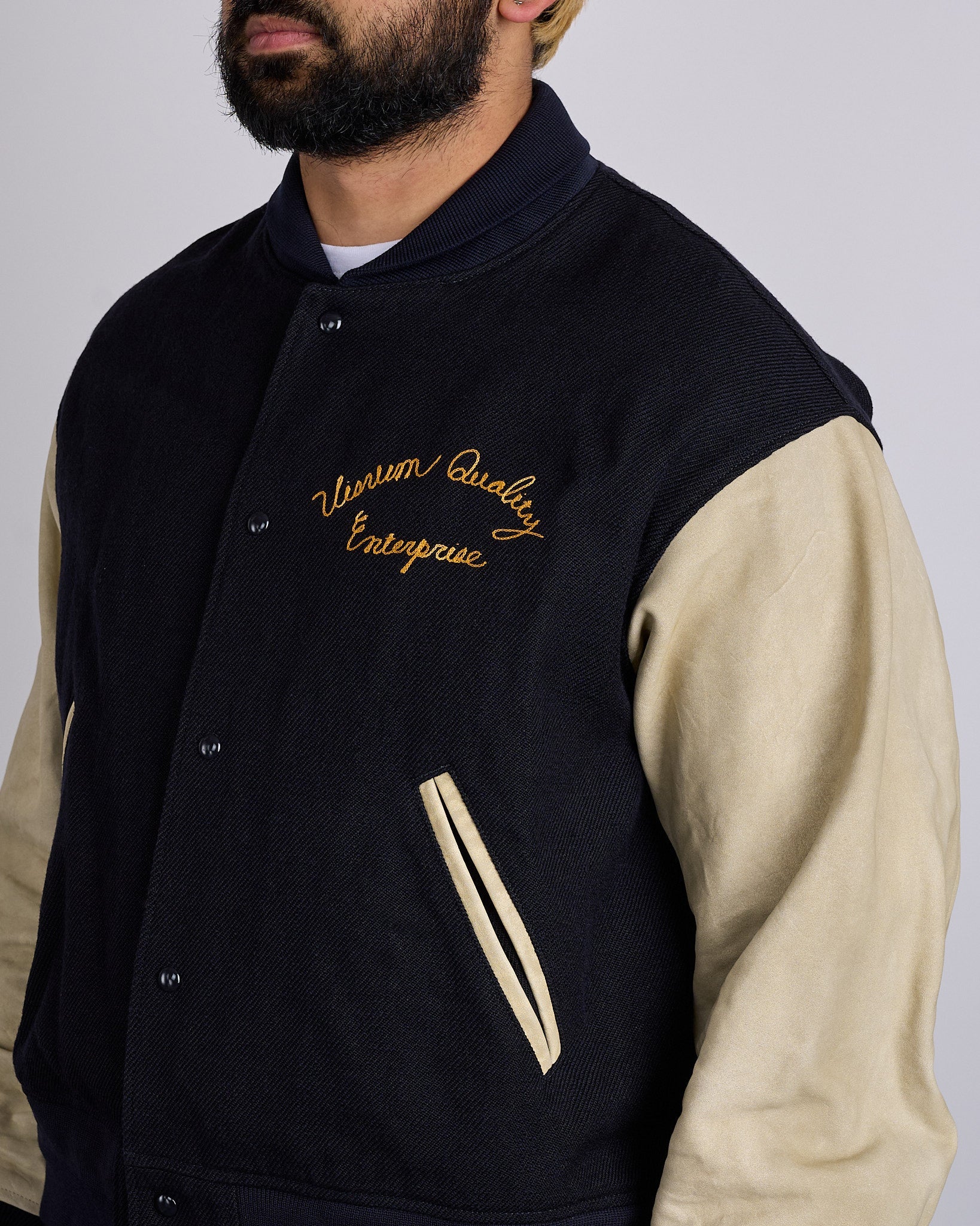 visvim Motors Varsity Blouson Jacket Navy - Misc image 3