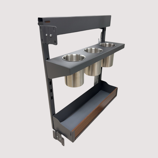 Utensil Side Rack (Dark Grey) - Kitchen & Dining image 1