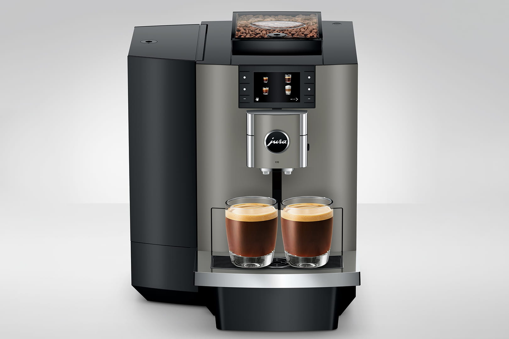 Jura - X10 Dark Inox Professional Superautomatic Espresso Machine - 15669 - Toys & Games image 10