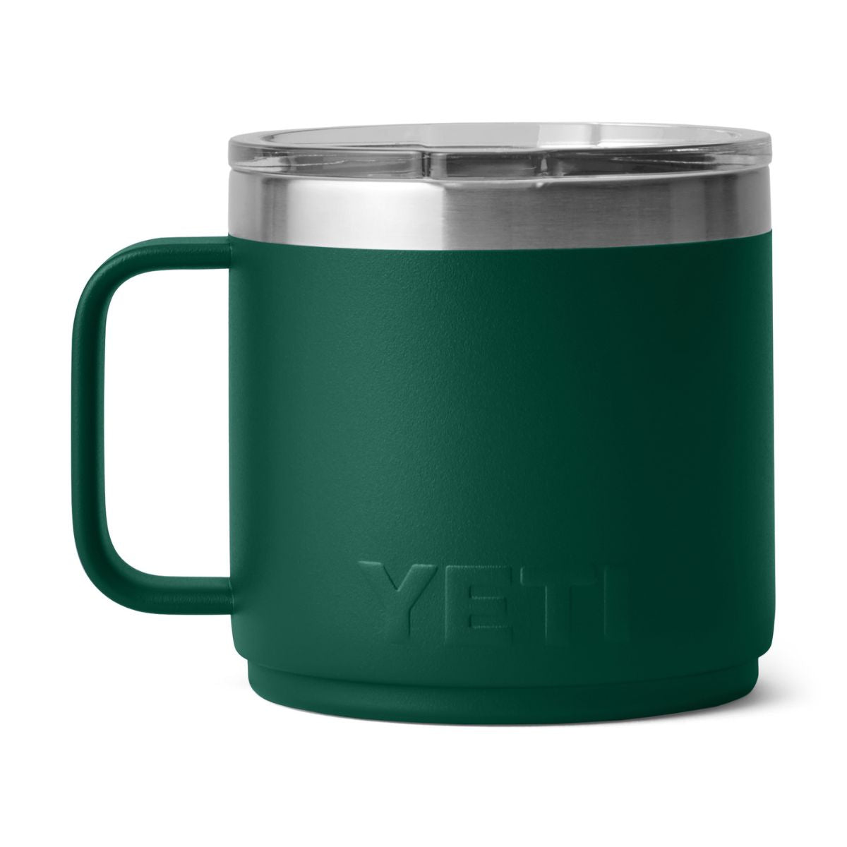YETI Rambler 14 oz. Ceramic Lined Mug with MagSlider Lid, Black Forest Green - Misc image 2