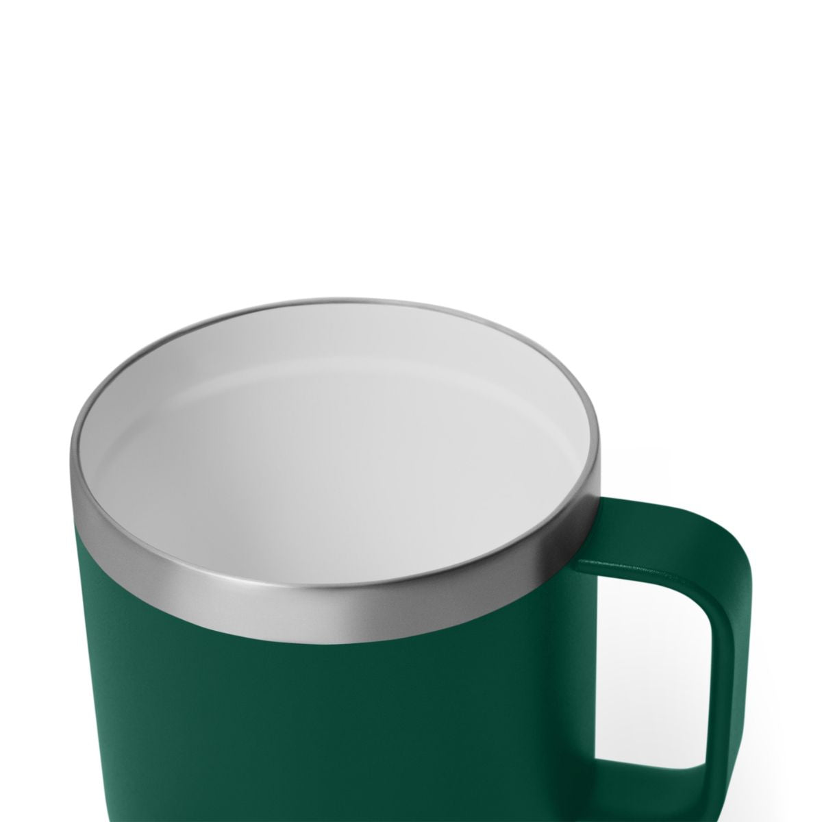 YETI Rambler 14 oz. Ceramic Lined Mug with MagSlider Lid, Black Forest Green - Misc image 3